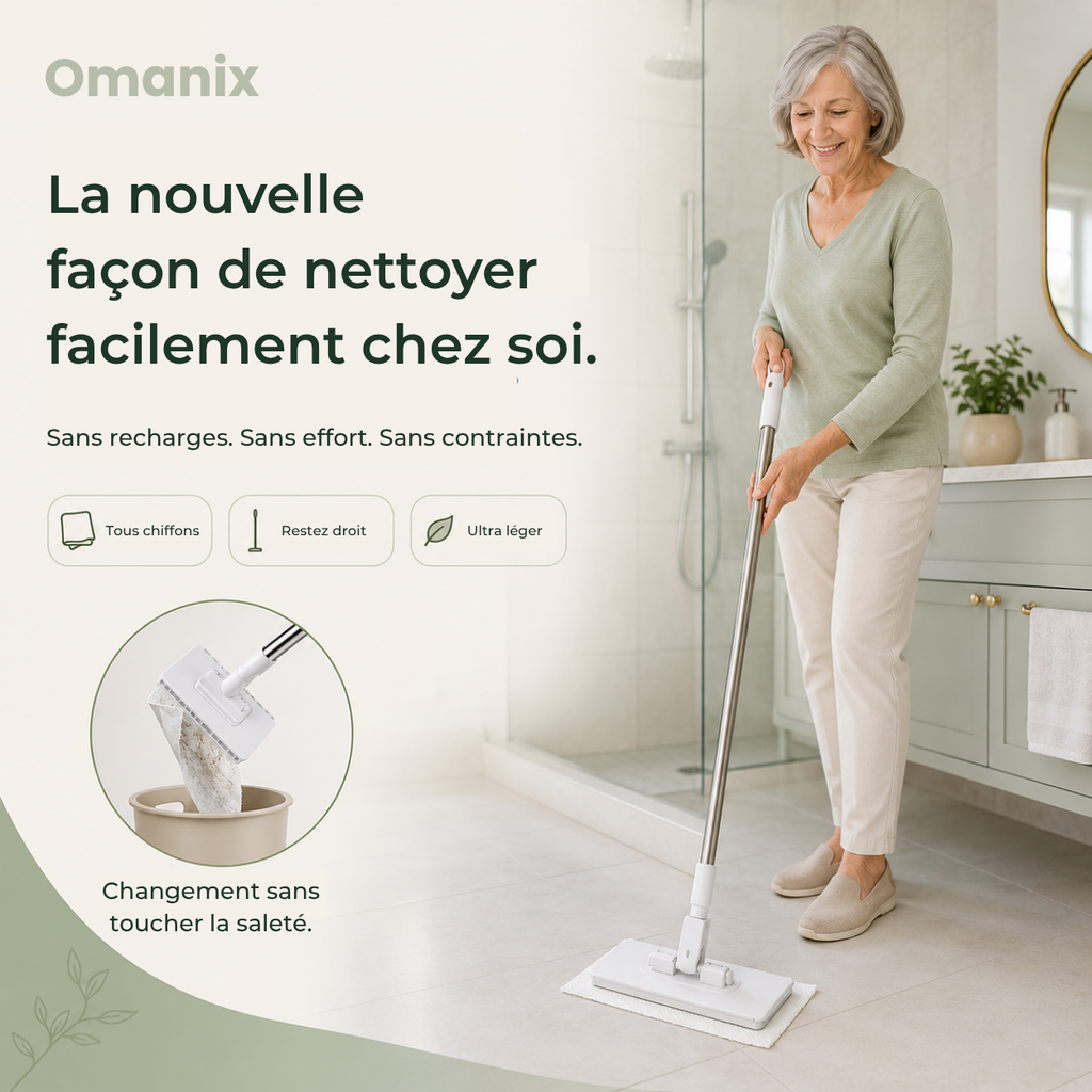 Omanix EasyClean™ - Le nettoyage simplifié, sans compromis.