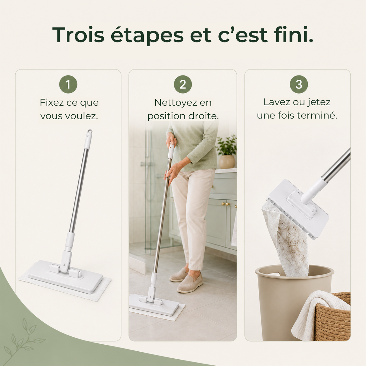 Omanix EasyClean™ - Le nettoyage simplifié, sans compromis.