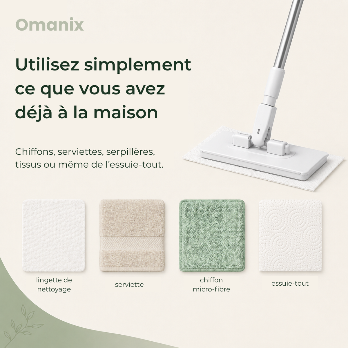 Omanix EasyClean™ - Le nettoyage simplifié, sans compromis.